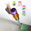 Dyson V12 Detect Slim Absolute Jaune/Nickel 545W 2023 Voir les images du produit 11