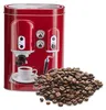 Kaffeedose - Metall - Retro Kaffeemaschine rot - 13x8x19 cm Produktbild-Vorschau 2