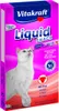 A product shot of a cat treat box with a cat illustration. Podgląd zdjęcia produktu