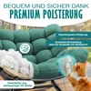 KESSER® Schaukelstuhl für drinnen & draußen Schaukelsessel Produktbild-Vorschau 3