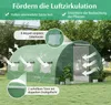 COSTWAY 12m² Gewächshaus 4x3x2m, Foliengewächshaus mit Produktbild-Vorschau 6