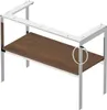 DURAVIT WT4544R7777 Metallkonsole bodenst. White Tulip Produktbild-Vorschau 2