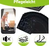 XMTECH PVC Quadrat Bodenbelag Selbstklebend Vinylboden, DIY Produktbild-Vorschau 4