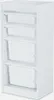 A white storage unit with four drawers. Anteprima dell’immagine prodotto