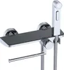 Design WC/Bidet Handbrause mit Ablage und Rollenhalter Produktbild-Vorschau 1