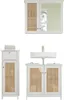 Badmöbel-Set Vicco Rosario Weiß 3 teilig, Model 40453 Produktbild-Vorschau 7