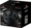 Hrnec litinový s poklicí 25 cm černý Náhled obrázku produktu 3
