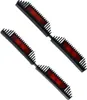 Deurstripset 220mm zwart dubbel 2x60cm Produktbild-Vorschau 2