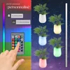 Pot de fleurs LED LUMINOUS CURVE POT avec télécommande Voir les images du produit 3