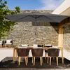 Angel Living 300x200cm Parasol en aluminium avec manivelle Voir les images du produit 8