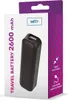 Powerbank Setty Mini, 2600mAh - Czarny Podgląd zdjęcia produktu 2