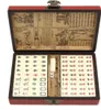 Mahjong Gesellschaftsspiel mit Koffer Set Produktbild-Vorschau 11