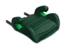 A dark green child car seat with green accents, shown from a slightly elevated diagonal angle against a white background. Náhľad obrázku produktu