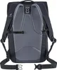 The back of a black Deuter backpack is shown against a white background. Produktbild-Vorschau