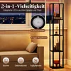 Lampada da terra con ripiani e luci LED dimmerabili, 165 cm Anteprima dell’immagine prodotto 4