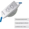 Bewegungssensor Unterputz Aufputz 360° Einbau Decken Montage IR Sensor SEBSON Produktbild-Vorschau