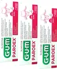 3x GUM Paroex 0,12% CHX Zahnpasta 3x 75 ml Produktbild-Vorschau 1