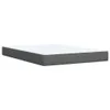 Boxspringbett mit Matratze Dunkelgrau 140x190 cm Stoff Produktbild-Vorschau 8