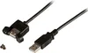 Microconnect USBAAF1PANEL2, 1,8 m, USB A, USB A, USB 2.0, Produktbild-Vorschau 1