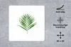 MuchoWow® Mauspad Mousepad Tropisch - Blatt - Grün 30x30 cm Produktbild-Vorschau 3