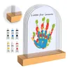 Baby Hand und Fußabdruck Set,Plexiglasrahmen, Produktbild-Vorschau 1