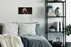 MuchoWow® Poster Mädchen mit Perlenohrring - Braun - Design Produktbild-Vorschau 4