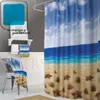Textil Duschvorhang 120x200cm Seesterne & Muscheln am Produktbild-Vorschau 1