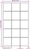 vidaXL Wandspiegel Schwarz 100x60 cm Metall Produktbild-Vorschau 7