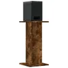 Supports de haut-parleurs 2 pcs chêne fumé bois Voir les images du produit 3