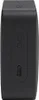 A side view of a black JBL Go Essential 2 portable Bluetooth speaker. Voir les images du produit