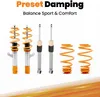 Kit de suspension fileté pour VW Golf MK5 MK6 A6 type 5K Voir les images du produit 10