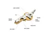 True Utility KeyTool Multifunktionswerkzeug - Silber/Gold Produktbild-Vorschau 9