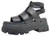 Buffalo Aspha GLD Sandale Schwarz Produktbild-Vorschau 19