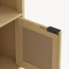 Komoda „Lukhomso” z 2 drzwiami, 85 x 75 x 30 cm, imitacja Podgląd zdjęcia produktu 11