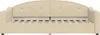 vidaXL Tagesbett Creme 90x200 cm Stoff Produktbild-Vorschau 3