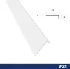 2 Meter | Winkelleiste | PVC | Kunststoff | Effector | Produktbild-Vorschau 2