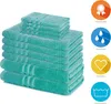 Lavea® Elena 10-teiliges Handtuch Set - 100% Baumwolle, 4x Produktbild-Vorschau 3