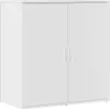 vidaXL Sideboard Weiß 79x38x80 cm Holzwerkstoff Produktbild-Vorschau 2