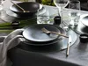 CreaTable, 24414, Vesuvio Schwarz, Tellerset 18-tlg, Produktbild-Vorschau 3