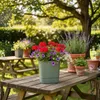 HowHomely | Pflanzgefäß - Blumentopf mit Untersetzer - Produktbild-Vorschau 11