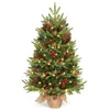 HOKEEPER Künstlicher Weihnachtsbaum 90 cm mit LED, Zapfen & Produktbild-Vorschau 1