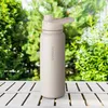 Trink Flasche Edelstahl 750ml Thermoflasche Sport Gym Produktbild-Vorschau 9
