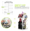Organizador de maquillaje - Giratorio 360° con 8 niveles Vista previa de la imagen del producto 5