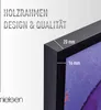nielsen Holz Bilderrahmen Quadrum, 20x20 cm, Schwarz Produktbild-Vorschau 3