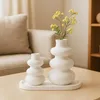 3er Set Silikon Gießformen Vase mit Tablett für Epoxidharz Produktbild-Vorschau 2