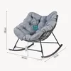 Korb-Schaukelstuhl 'Villeneuve' mit Kissen indoor outdoor Produktbild-Vorschau 3