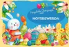 vianmo Holzschild 20x30 cm Ostergrüße HOYERSWERDA Ostern Produktbild-Vorschau 1