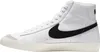Nike Blazer Mid 77 VNTG Vintage - Herren Schuhe Leder Weiß Produktbild-Vorschau 2