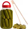 GARDENLINE glazen pot van 3 liter + deksel + receptenhouder Productafbeelding-voorbeeld 4