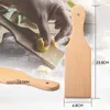 Pasta Brett aus Holz Nudelbrett mit Rillen 24×6,6 cm Produktbild-Vorschau 7